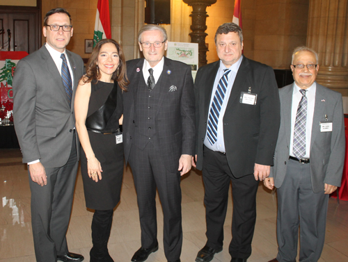 Dignitaries at Lebanon Day 2017 in Cleveland