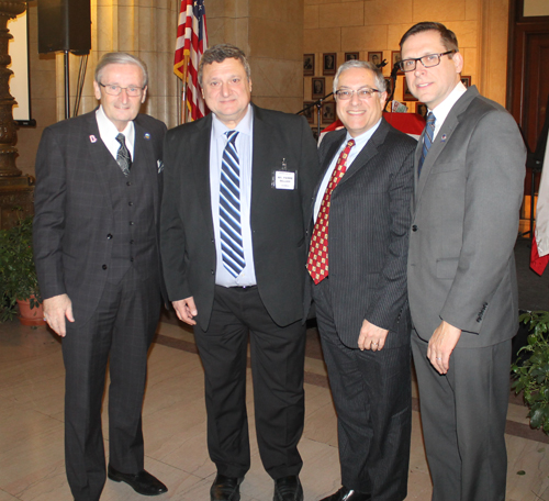 Kenny Yuko, Pierre Bejjani, Armond Budish and Brian Cummins