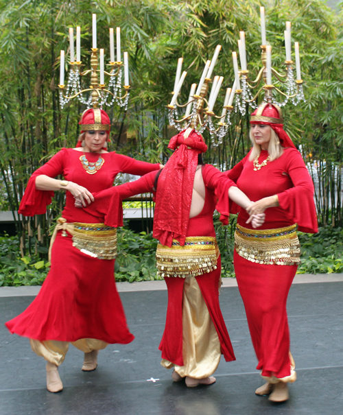 Cassandra Al Warda dancers at Art Museum