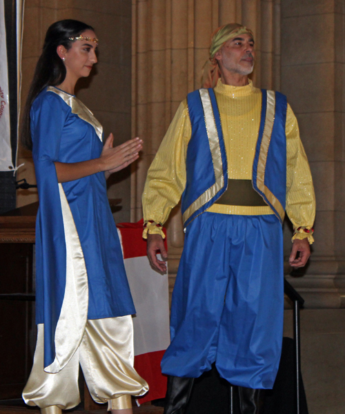 Ajyal Dabke Lebanese dancers at 2018 Lebanon Day in Cleveland