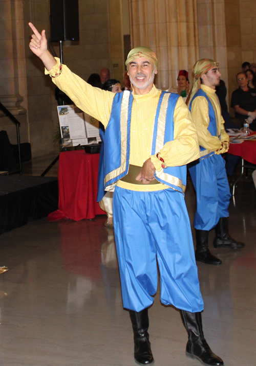 Ajyal Dabke Lebanese dancers at 2018 Lebanon Day in Cleveland