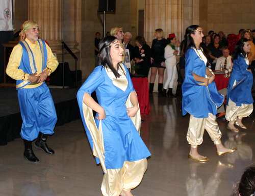 Ajyal Dabke Lebanese dancers at 2018 Lebanon Day in Cleveland