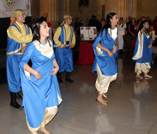 Ajyal Dabke Lebanese dancers at 2018 Lebanon Day in Cleveland