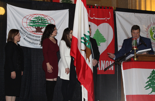 Orra family members honoring Dr. Mahmoud Orra