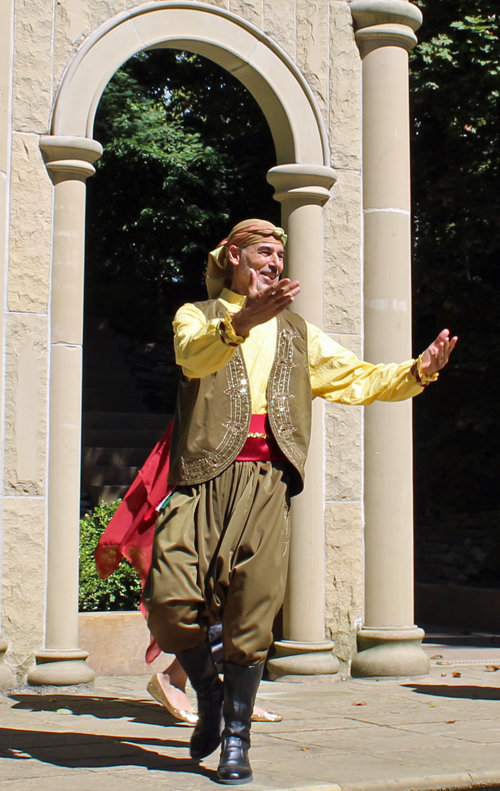 Ajyal Dabke Lebanese Dance in Syrian Garden on One World Day in Cleveland 2018