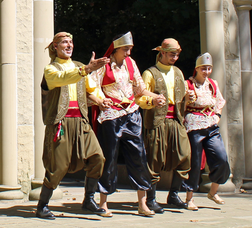 Ajyal Dabke Lebanese Dance in Syrian Garden on One World Day in Cleveland 2018