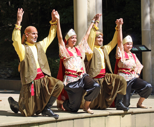 Ajyal Dabke Lebanese Dance in Syrian Garden on One World Day in Cleveland 2018