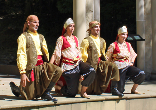 Ajyal Dabke Lebanese Dance in Syrian Garden on One World Day in Cleveland 2018