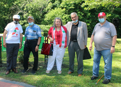 Faris Alameh, Tony George, Cindy David, George Kouussa and Pierre Bejjani