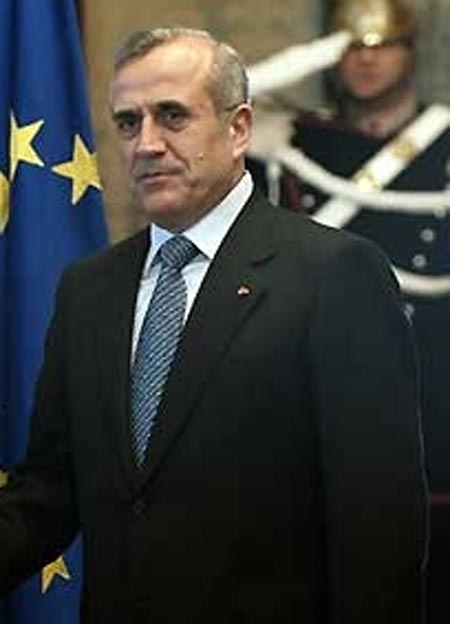 Michel Suleiman, president of Lebanon