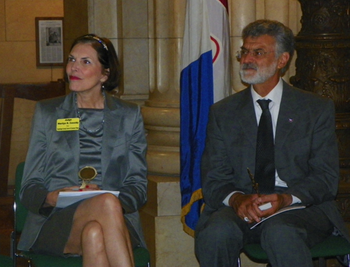 Judge Cassidy and Mayor Jackson