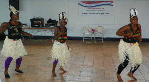 Liberian Dancers at ClevelandPeople.Com International Pavilion