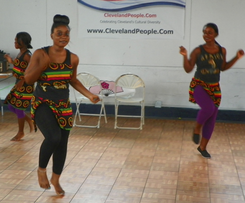 Liberian Dancers at ClevelandPeople.Com International Pavilion