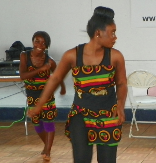 Liberian Dancers at ClevelandPeople.Com International Pavilion