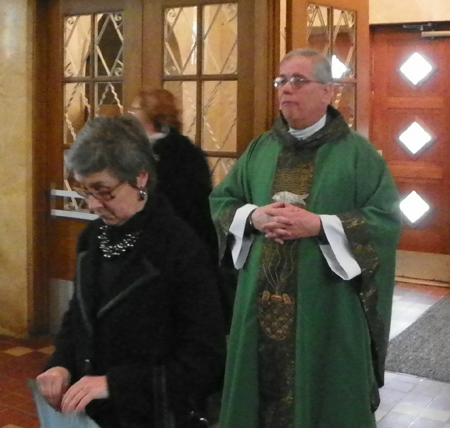 Procession into St Casimir Church on Lithuanian Independence Day