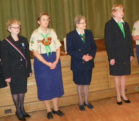 Lithuanian Scouts at Cleveland's St Casimir Church