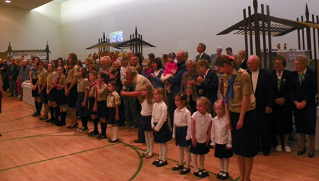 Lithuanian Scouts at Cleveland's St Casimir Church
