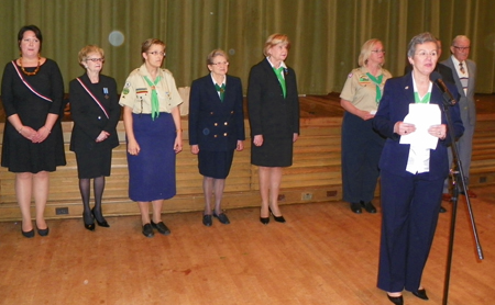 Lithuanian Scouts at Cleveland's St Casimir Church