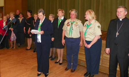 Lithuanian Scouts at Cleveland's St Casimir Church