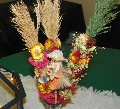 Dried Lithuanian flower arrangement