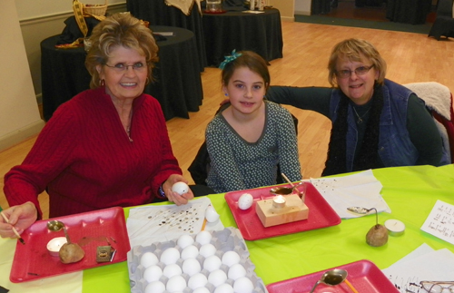 Danguole Harrell, Hannah Wilson and Ilona Richards