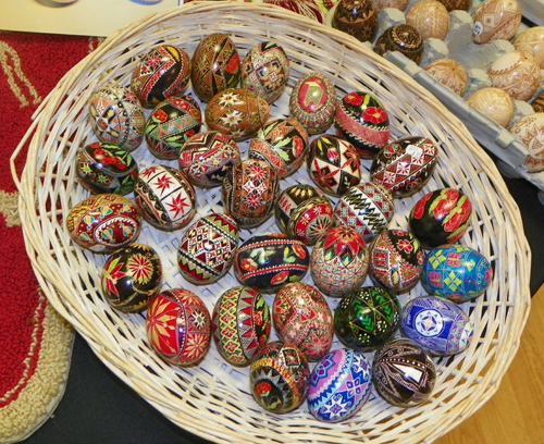 Pysanky Lithuanian Ukrainian easter eggs