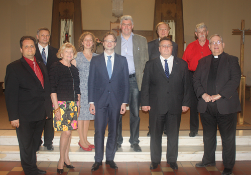 Ambassador Rolandas Kriciunas, Republic of Lithuania Foreign Minister Linas Linkevicius  and others