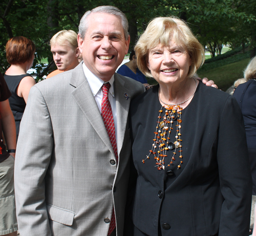 Mike Polensek and Ingrida Bublys