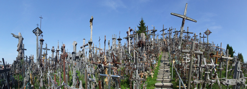 Hill of Crosses in Lithuania