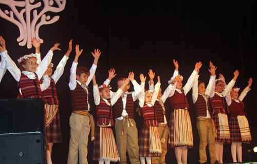 Young Lithuanian Folk Dancers at 2017 Juventus in Cleveland