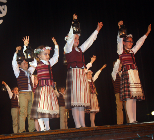 Young Lithuanian Folk Dancers at 2017 Juventus in Cleveland