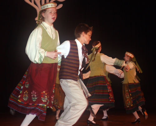 Young Lithuanian Folk Dancers at 2017 Juventus in Cleveland