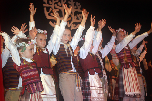 Young Lithuanian Folk Dancers at 2017 Juventus in Cleveland