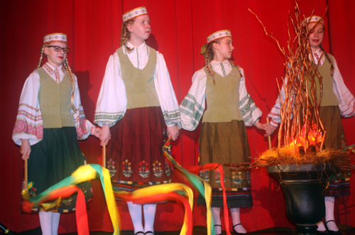 Young Lithuanian Folk Dancers at 2017 Juventus in Cleveland