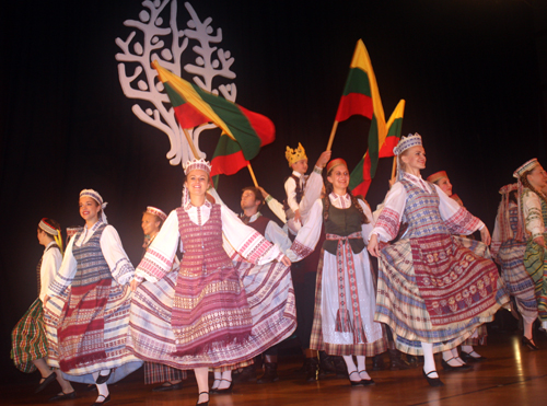 Young Lithuanian Folk Dancers at 2017 Juventus in Cleveland