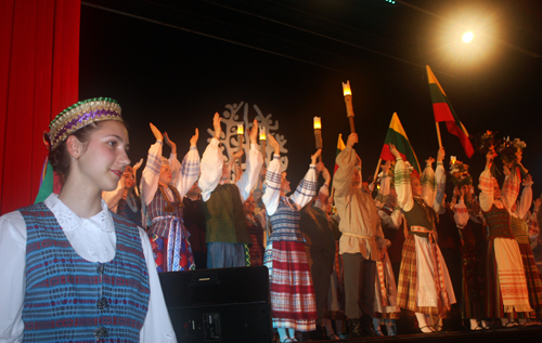 Young Lithuanian Folk Dancers at 2017 Juventus in Cleveland