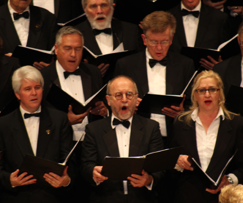 Lithuanian choirs from Cleveland (Choras Exultate), Montreal (Montrealio lietuviu choras Balsas) and Toronto (Toronto lietuviu choras Volunge)