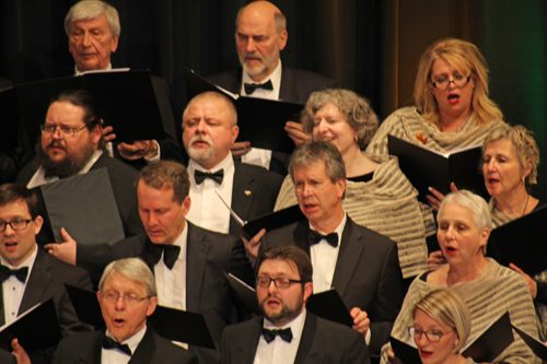 Lithuanian choirs from Cleveland (Choras Exultate), Montreal (Montrealio lietuviu choras Balsas) and Toronto (Toronto lietuviu choras Volunge)