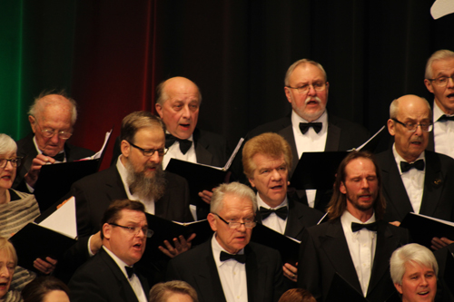 Lithuanian choirs from Cleveland (Choras Exultate), Montreal (Montrealio lietuviu choras Balsas) and Toronto (Toronto lietuviu choras Volunge)