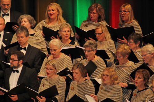 Lithuanian choirs from Cleveland (Choras Exultate), Montreal (Montrealio lietuviu choras Balsas) and Toronto (Toronto lietuviu choras Volunge