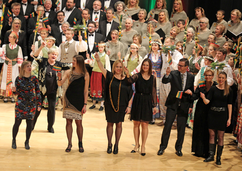 Grand Finale of Lithuania's 100th anniversary celebration of Independence in Cleveland