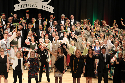 Grand Finale of Lithuania's 100th anniversary celebration of Independence in Cleveland