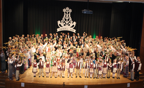 Grand Finale of Lithuania's 100th anniversary celebration of Independence in Cleveland