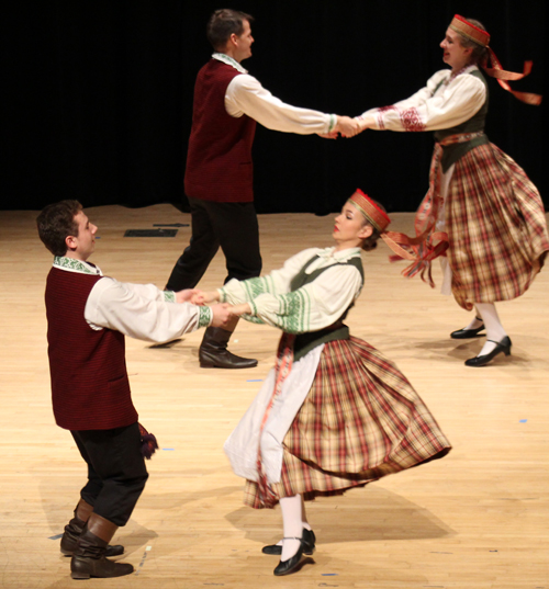 Gintaras performed the Lithuanian dance