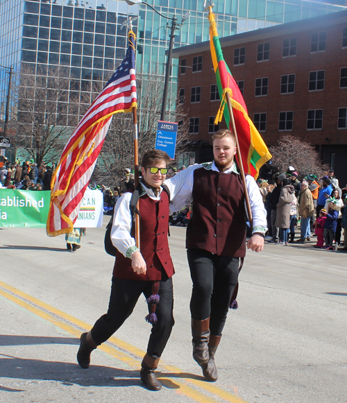 Lithuania was well represented in the 2018 Cleveland St. Patrick's Day Parade