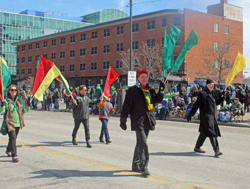 Lithuania was well represented in the 2018 Cleveland St. Patrick's Day Parade