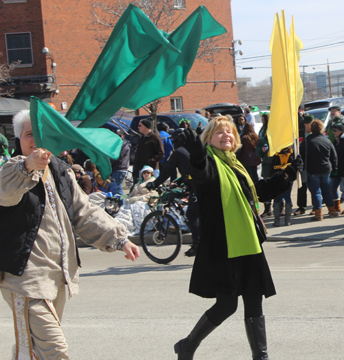 Lithuania was well represented in the 2018 Cleveland St. Patrick's Day Parade