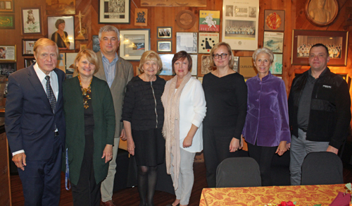 Group at the Lithuanian Club on 185th Street