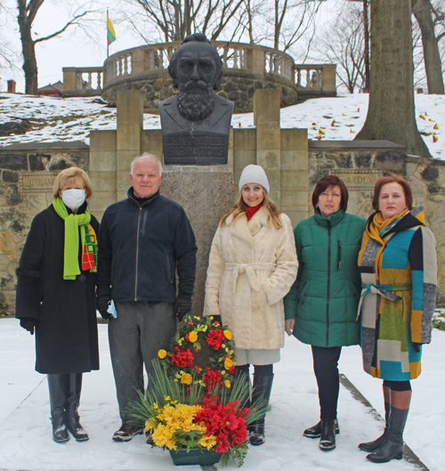 Lithuanian Club Officers with Consul Bublys