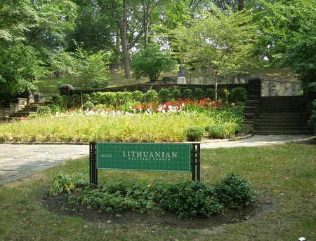 Lithuanian Cultural Garden in Cleveland Ohio - Lower Level